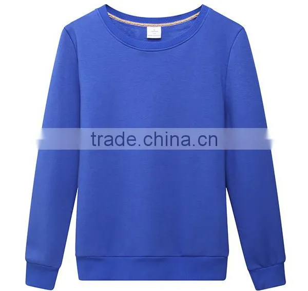 Customized Designs Wholesale Plain Blank Cheaper Crewneck TC65/35 Fleece Hoodies&sweatshirt photo-5