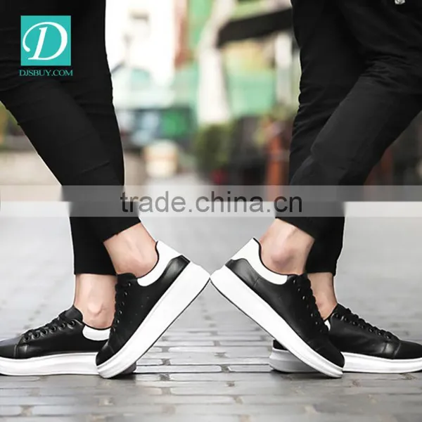 Newest Classic White Casual Shoes Footwear Men Breathable Walking Shoes photo-3