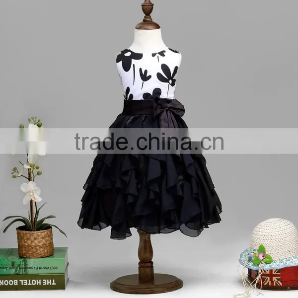 Sleeveless V-Neck Lace Ivory Flower Girl Princess Party Dress 2~12Years CL008938-2 photo-3