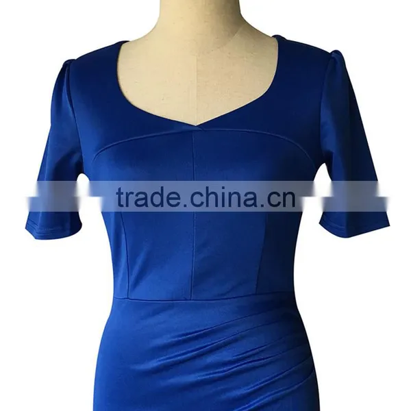 Fashion Dress Ladies Business Frock Suit photo-5