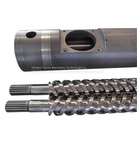 Screw & Barrel for Plastic Pipe Extrusion Machines