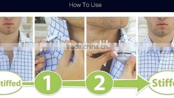 Haberdashery Products Plastic Collar Stays Stiffeners For Shirt photo-2