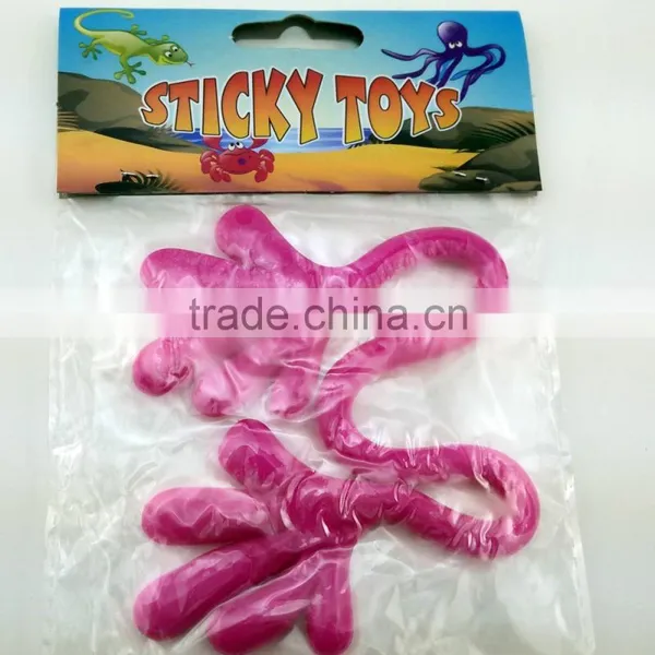 TPR Plastic Sticky Hand Toy For Kids Novelty Toys Sticky Hand Palm photo-3