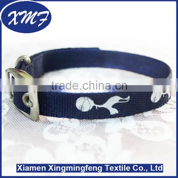 Custom Logo Dog Collars With Mental Buckles photo-2