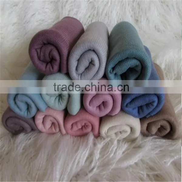 Newborn Knit Wrap Newborn Stretch Wrap Baby Boy or Girl Swaddle Wrap Photography Props photo-4