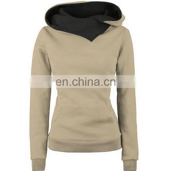 Women's Ladies Long Sleeve Hoodie Sweatshirt Sweater Jumper Hooded Coat Pullover photo-4