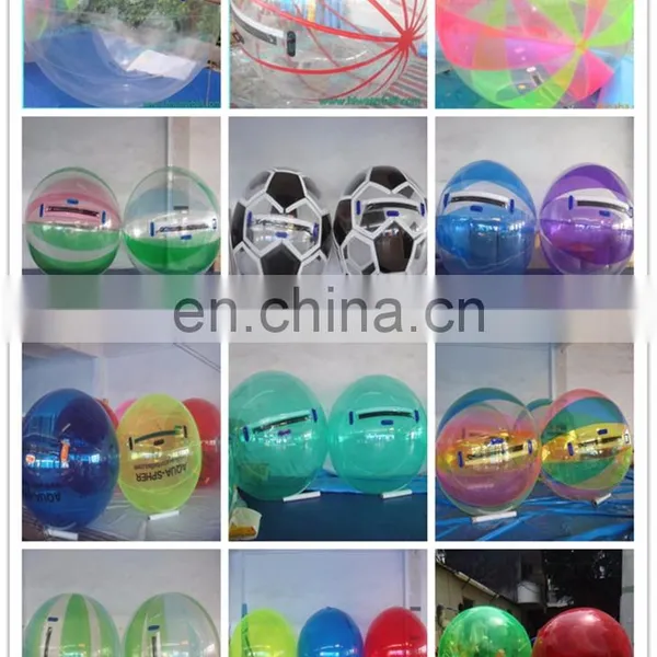 HI 2m DIA 1.0mm Inflatable Water Ball Water Walking Ball For Rental photo-2