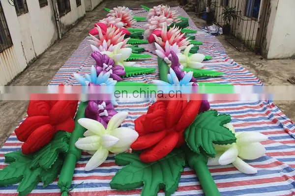 2017 12m Long Inflatable Flower Chain for Fasion Show photo-4