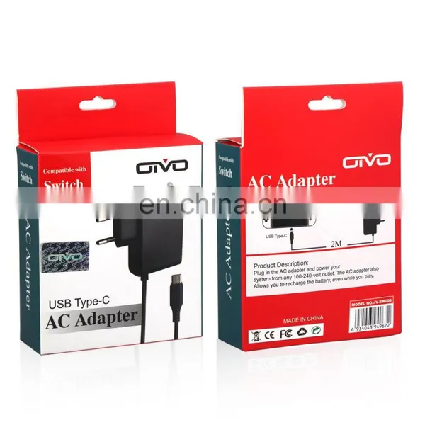 2017 New Arrival IV-SW008 AC Adapter Power Supply Wall Travel Charger for Nintendo Switch Console photo-5