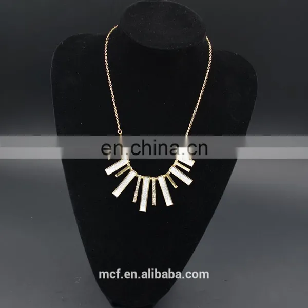 Simple Fashion Pendant Wedding Engagement Teething Necklace MCB-0049 photo-3