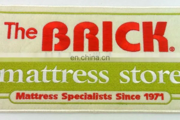 Customized Embroidery Bedding Labels, Mattress Patches photo-3