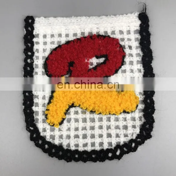 Newest Embroidery Iron Patch Decorative Clothing Chenille Patches photo-3