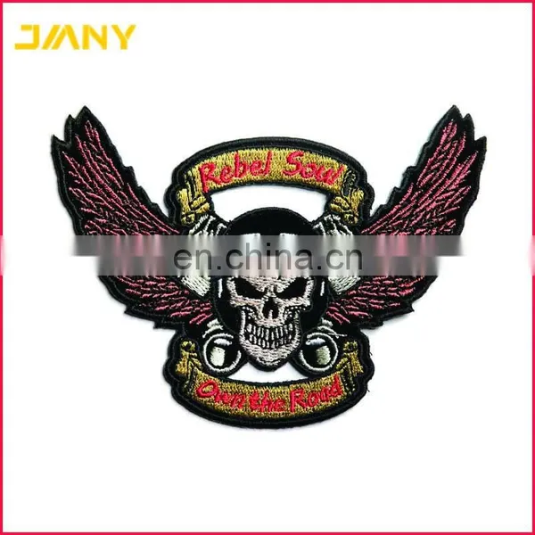 Custom Iron on Embroidered Adhesive Clothing Patches photo-6