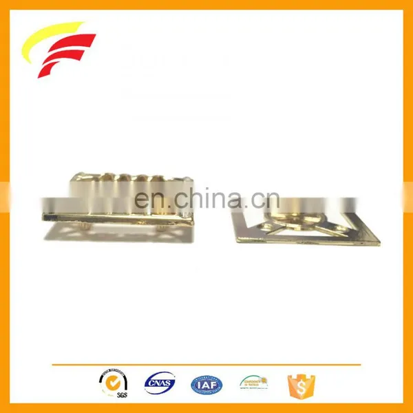 Russian Market Square Shaped Zinc Alloy Two Pieces Snap Button Set for Coat F1201 photo-2