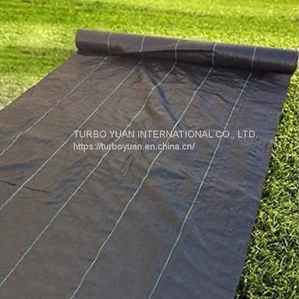 Garden Ground Cover Stop Grass Growing Polypropylene Woven Weed Mat / Weed Barrier Fabric Cloth photo-4