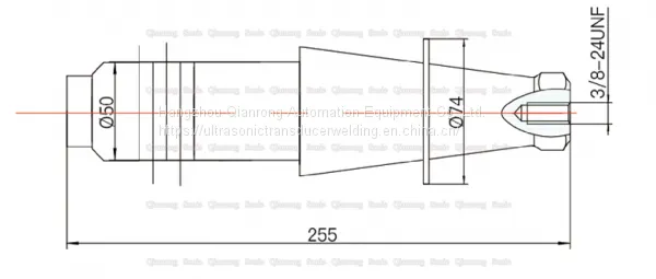 1500 Watt 20Khz Power Supply Ultrasonic Welding Transducer With Steel Booster photo-2