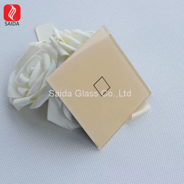Cusotmized Design 1 Gang 1 Way 3 Gang 3 Way Touch Sensitive Toughened Glass Plates photo-2
