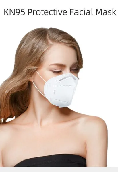 Cheap High Quality Earloop Face Mask Avoid Bacteria FDA CE KN95 4 Layer Respirator Protective Disposable Mask photo-3