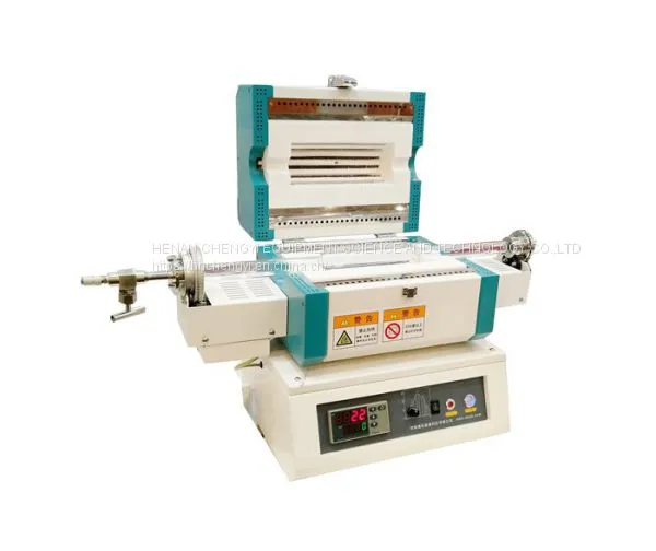 CHY-R1250 Compact Electric Revolve Tube Furnace With 30 Segment Controller Compact Rotary Tube Furnace Manufacturer