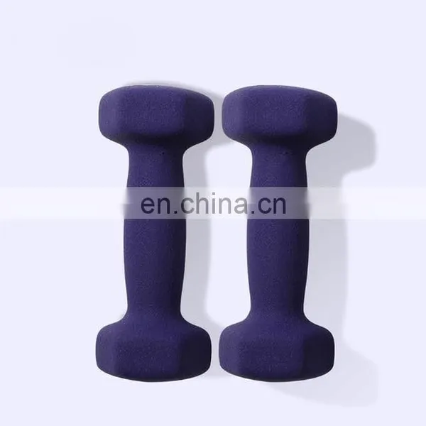 Ladies Kids Fitness Plastic Dipping Dumbbells Plastic Dip Dumbbell Sets photo-4