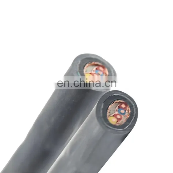 Round Wire Copper Conductor Electric Computer Power Cables