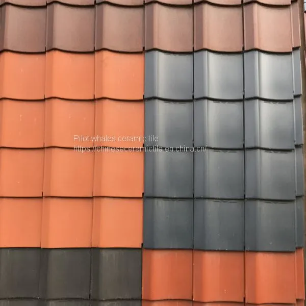 Red Ceramic Clay Roofing Japanese Roof Tiles for Sale photo-2