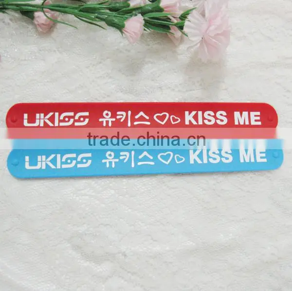 Ruler-functioned Slap Silicone Wristband Silicone Bracelet photo-6