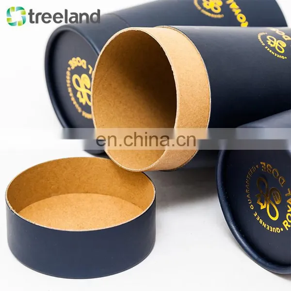 Premium Paper Tube Packaging Custom Honey Box Cardboard Tube for Honey Glass Bottle photo-3