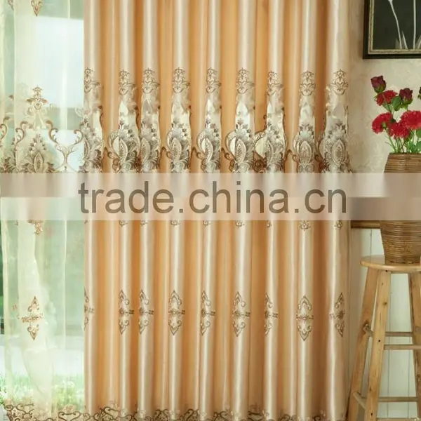 Luxury Drapery,luxury Embroidered Jacquard Curtains/voile Curtain photo-6