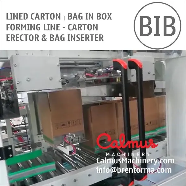 Case Erector and Bag Inserter For Forming Lined Cartons photo-2