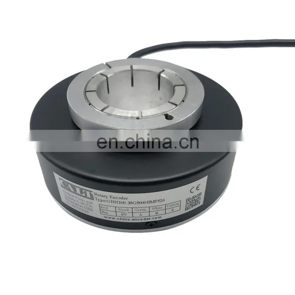 30mm Hole Hollow Shaft GHH100-30G2048BMP526 2048ppr Rotary Encoder for Elevator photo-3