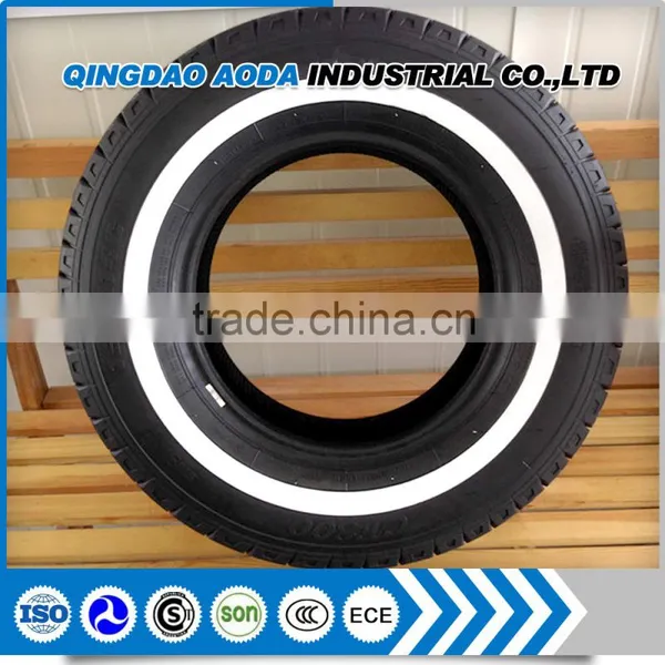 China Supplier New Car Tire White Side Wall Tyre Wsw Passenger Car Tyres 185R15C