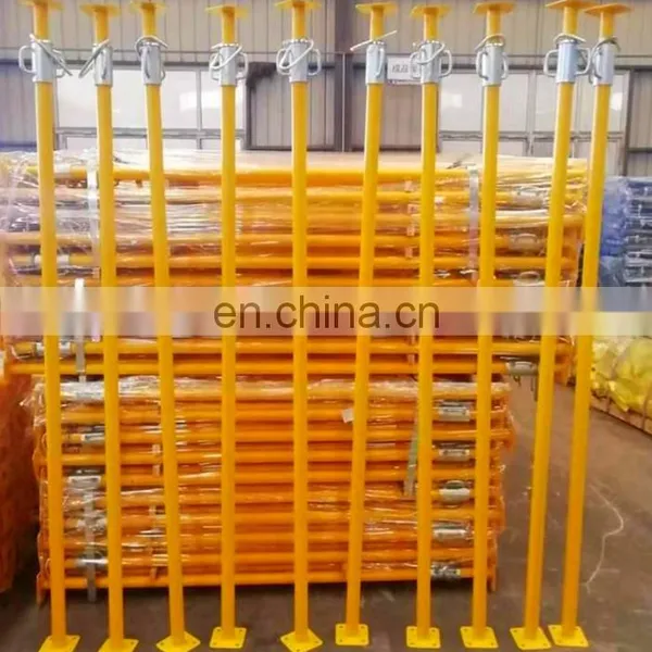 Max Height 3m to 5m Adjustable Steel Prop Jack Scaffolding Wall Formwork Support Construction in Stock