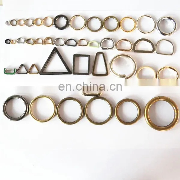 Metal Triangle Buckle And Ring photo-5
