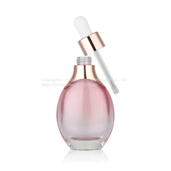 50g High End Cosmetic Glass Bottle 120ml Empty Bottle of Fashionable Skin Care Products photo-3