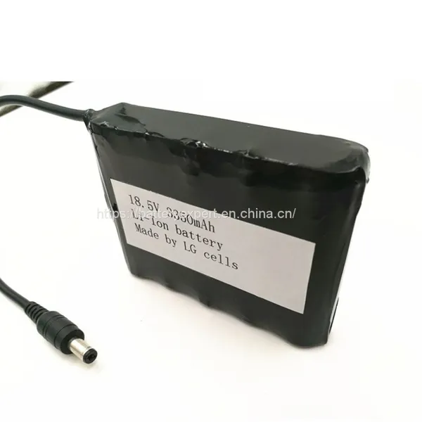 18.5V 18V 3350mAH Battery Pack LG FIL 18650 Lithium li Ion Cell for Camera photo-2