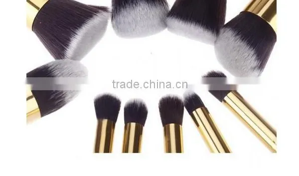 10pcs Makeup Brush Kit Free Sample With Synthetic Hair photo-3