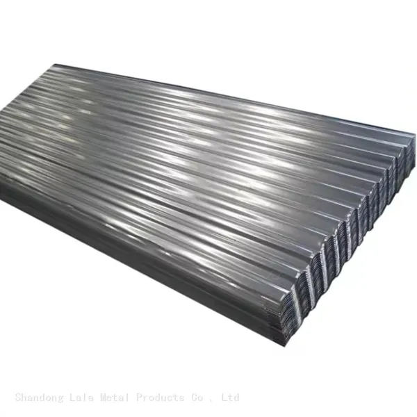 Galvanized Metal Steel Sheet Corrugated Zinc Aluminum Aluzinc Bwg 30 Galvanized Steel Corrugated Roofing Sheet photo-2