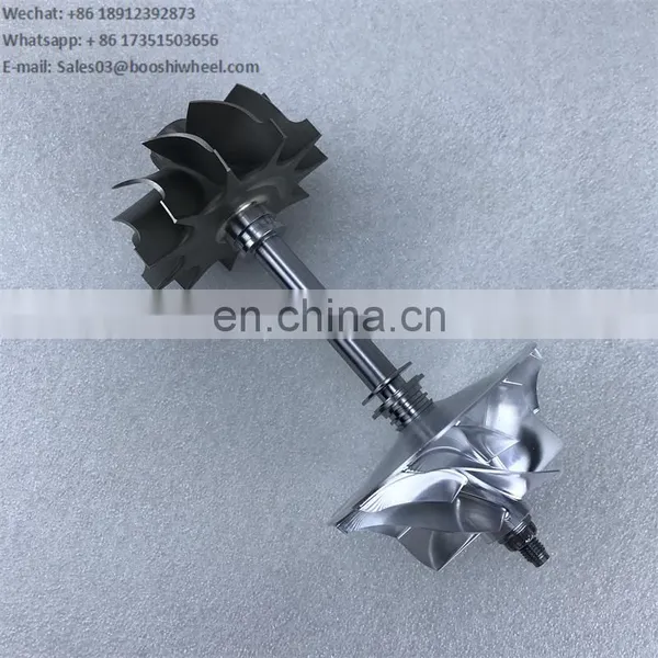 Turbo HE400VG Rotor 2154699 2201112 5548354 5459129 5459137 5642904 2301178 2128139PEX Shaft Wheel For DAF MX13 MX11 Engine photo-2