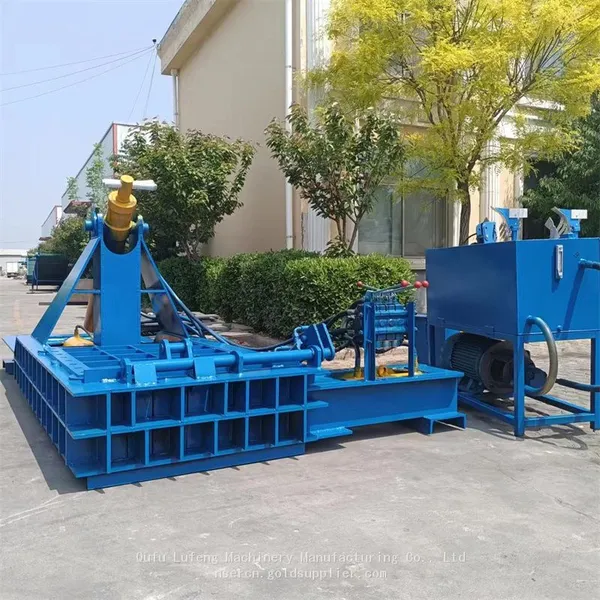 Horizontal Metal Briquetting Machine Paint Bucket Briquetting Machine photo-5