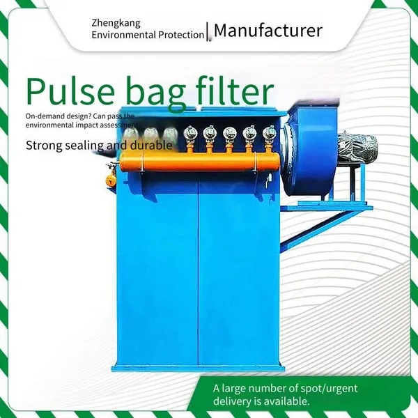 Workshop Dust Collector, Pulse Bag Dust Collector, Dust Collector for Silo Top Equipment, Environmental Protection Dust Collector photo-3