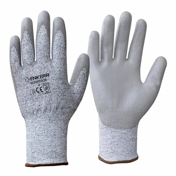 Yingkeer Enkerr Level 5 Cut-resistant Gloves Ms855008, Cut-resistant Gloves With pu Coating, Level 5 Cut-resistant Gloves photo-4
