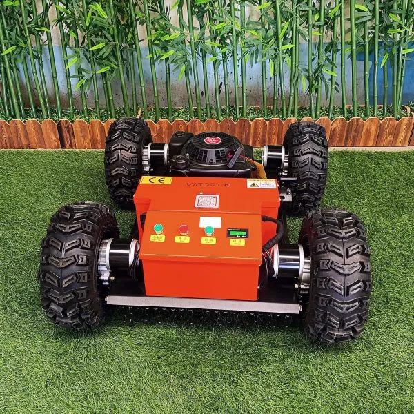 Industrial Petrol Rotary Blade Lawn Mower-4-Stroke 224CC Engine Self Propelled High Torque Steel Chassis Height Adjustable photo-6