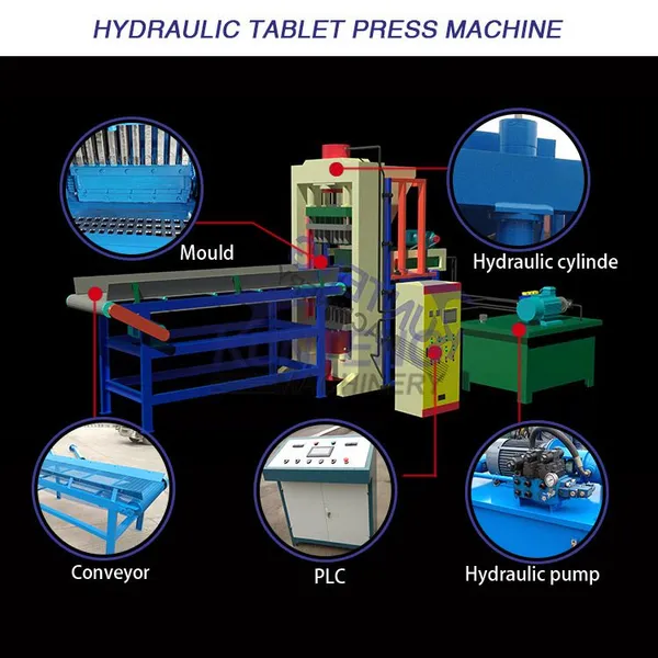 Silver Bar Carbon Forming Machine Bamboo Charcoal Hookah Charcoal Blue Coke Briquetting Machine photo-5
