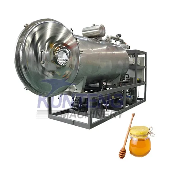 Low Energy Apple Slices Strawberry Honey Freeze Dryer Industrial Protein Powder Freeze Dryer