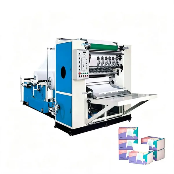 Máquina de fabricación de servilletas faciales a precio de fábrica. Línea de producción de servilletas faciales para pequeñas empresas