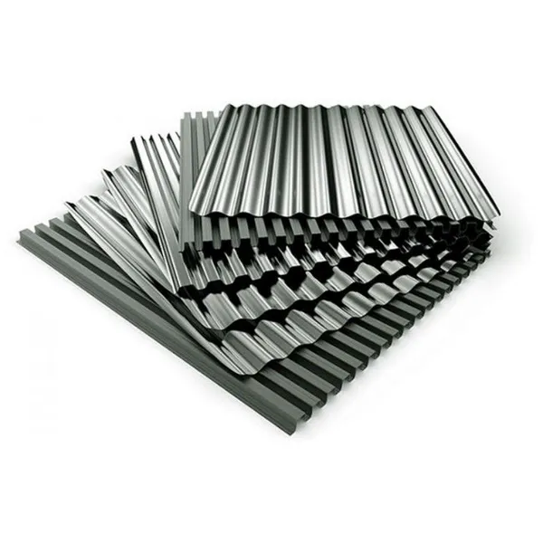 0.5mm – 1.5mm WT, Galvanized Corrugated Plate; DX51D / SGCC – T-profile / U-profile – Large Stock