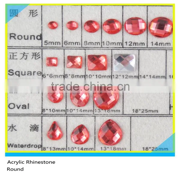 Hot Fix Korean Low Lead Rhinestones From Ss6 to Ss40 Korean Hot-Fix Crystal Rhinestoned photo-2