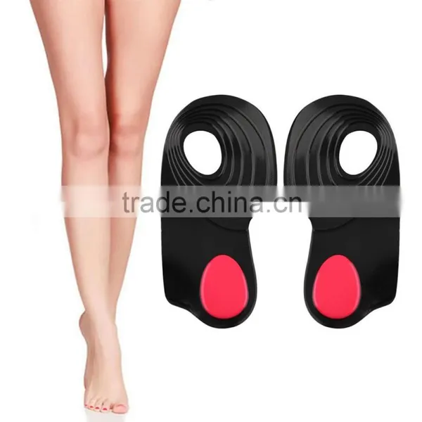 X|O-Legs Flat Foot Orthopedic Arch Support Massaging Gel 3/4 Insole