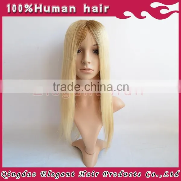 Qingdao Elegant 2015 Hot Sale Brazilian Human Hair Used Full Lace Wigs photo-4